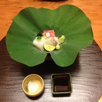 銀座 小十 - 烏賊、鮪、鯛