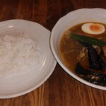 スープカレー マルナ - 野菜スープカレー＆ライス小