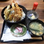 割烹 すすきの - 天丼￥1,200