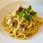 The Fishermans Daughter - Octopus and Sea Urchin Cream Pasta