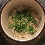 赤坂 菊乃井 - 昼懐石１２１００円。甘鯛御飯。一見地味に見えますが、味の深みに凄みが感じられます（╹◡╹）（╹◡╹）