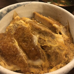 竹亭 - カツ丼