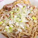 ラーメン二郎 - 白ネギ投下～♪