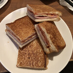 まるの - ハムチーピザサンド