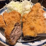 とんかつ七井戸 - とんかつ七井戸(特チキンかつ定食)