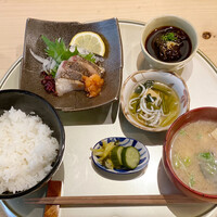 北新地 空海 - 日替わり魚定食（サワラ）