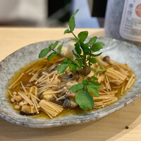 北新地 空海 - サワラの木の子あんかけ