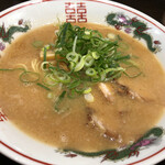 中華そば 花京 - 背脂こってりラーメン、中華麺。