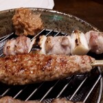 炭火焼鳥 風 - ねぎまとつくね