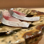 登喜和鮨 - 佐渡産鯖1.5活〆