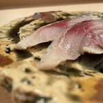 登喜和鮨 - 佐渡産鯖1.5活〆