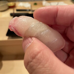 登喜和鮨 - 新潟産クエ5キロ昆布出汁塩水洗い