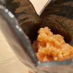 登喜和鮨 - 佐渡産南蛮海老なめろう