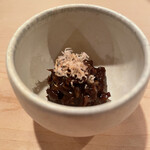 登喜和鮨 - 喉黒の醤油球