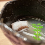 登喜和鮨 - 佐渡産なめた鰈の吸い物