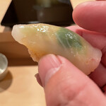 登喜和鮨 - 新潟産馬面はぎ肝挟み