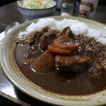 茶房 武蔵野文庫 - カレーセット 大盛