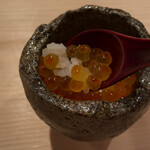 登喜和鮨 - マグロ節出汁漬イクラ丼