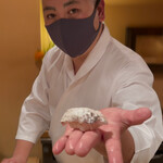 登喜和鮨 - 佐渡産のどぐろ塩茹で