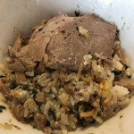 中華そば まるたけ - 見た目はアレだが最高に美味い混ぜごはん