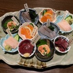 伊達藩長屋酒場 - 海鮮盛合わせ