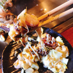 Okonomiyaki Teppanyaki Maruo - チーズがみょーん❤︎