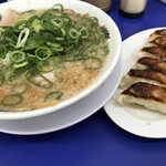 来来亭 - こってりラーメン+餃子