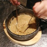 Echizen Hanamaru - 石焼ガーリックチーズリゾット