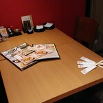 Echizen Hanamaru - 利用したテーブル席