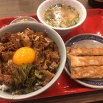 Taipei Gyouza Nishiogikubo Chouki - 台北張記西荻窪店(魯肉飯と名物台北餃子ランチセット)