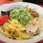 藤や - 冷やし中華100円増し。650円。胡瓜の細さが絶品。