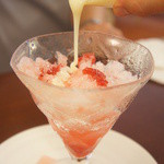 ブルー・ブリック・ラウンジ - 後から練乳をとろ～り♥