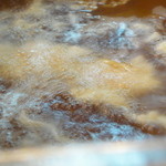 おばた - 仕上げに玉子の黄味を揚げます～＾＾