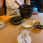 山玄茶 - さあ、何でいただきましょうか♡銀シャリに合うおかずがズラリ。