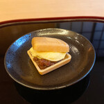 山玄茶 - アイス最中でご馳走さまでした。食後のスイーツ2種は嬉しい♡