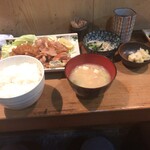 小料理野本 - 生姜焼き定食