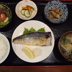 あらえびす - 8月11日　焼塩さば定食　750円