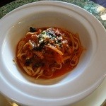 セルフィーユ - 8月11日　トマトソースパスタ