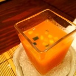 柳庵 - 夏野菜冷製スープ