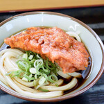 のぶ屋 - ピリカラとり天ぶっかけ冷（ぶっかけ冷+ピリカラとり天）