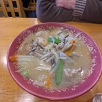 つちや食堂 - チャンポン(麺はそばと同じ)