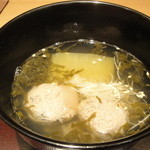 神保町 傳 - イワシのつみれとトウガン