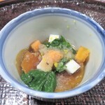 心根 - 天然シメジ　ヒラタケ　菊芋　酢の物