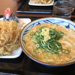 丸亀製麺 - 玉子あんかけセット