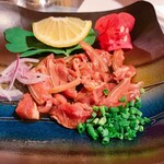 小浜島料理 結 - 料理写真:ヤギの刺身