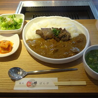 焼肉ぽんが 江ノ島 - 牛タンカレーセット