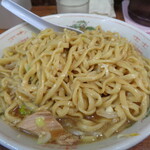 ラーメン二郎 - 天地返し