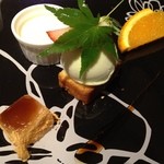 ワイン懐石 銀座 囃shiya - 囃shiya・ランチデザート