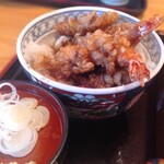 大橋屋 - セットの天丼