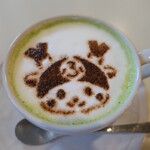 カフェ 花見 - （2020/11月）「ふかっちゃん抹茶ミルク」